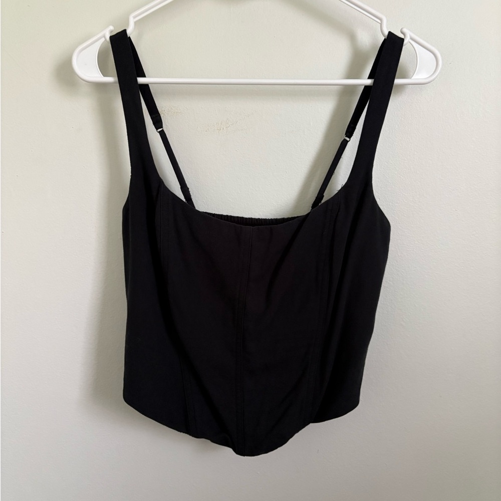 Abercrombie & Fitch Black Corset Top